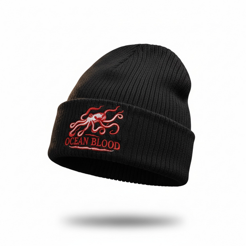 Ocean Blood Kraken Beanie